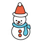 雪だるま クリスマス 飾り 冬 12月