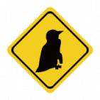 道路標識 動物注意 交通安全 ドライブ 道路