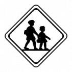 道路標識 学校注意 交通安全 ドライブ 道路