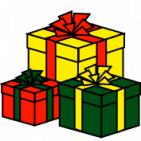 プレゼント 包み 贈り物 お届けもの クリスマス 冬 12月